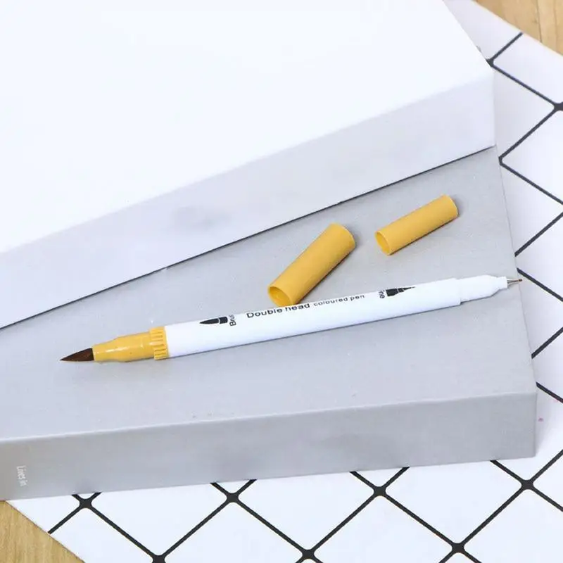 Number Coloring Book Funny Painting Book Quick-drying Double-Sided Watercolor Pencil Set Drawing Learning Books For Kids Adults