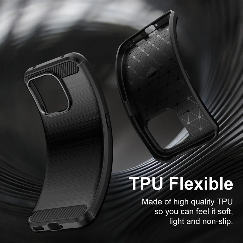 Non-Slip Flexible TPU Shockproof Protective Phone Case