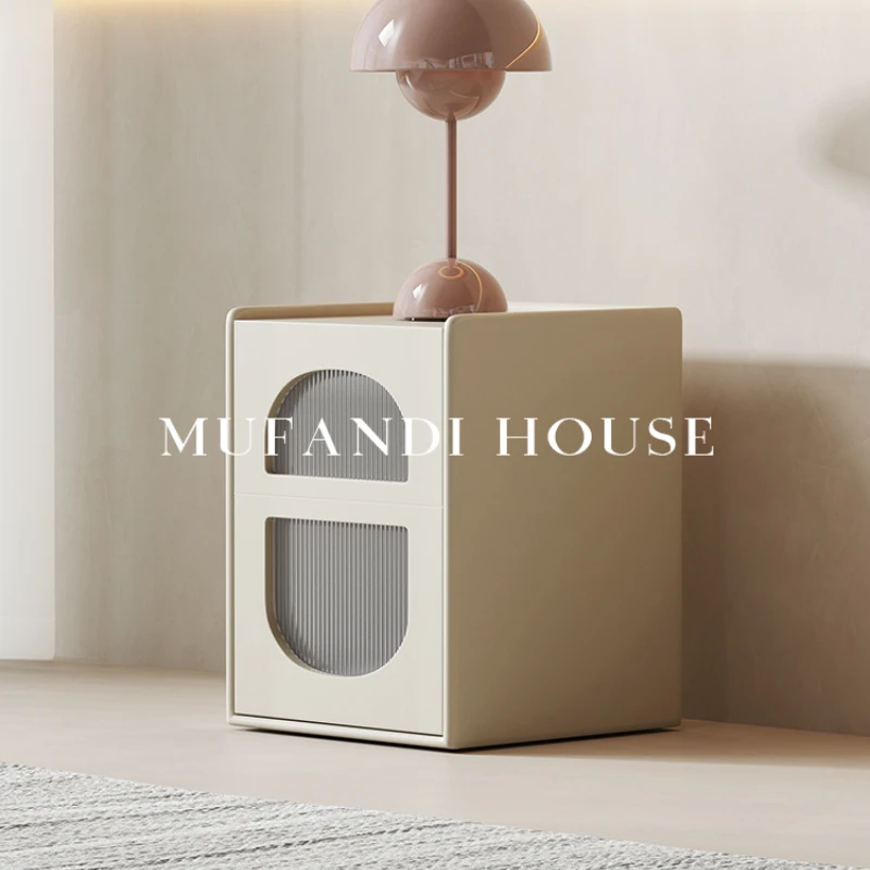 

Simple Modern Art Creative with Induction Lamp Home Bedroom Bedside Cabinet Locker