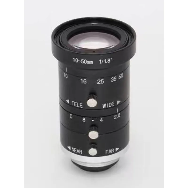 

1/1.8" CS 10-50mm CCTV Lens 8mp IR F2.8-C Aperture Focal Manual Iris Machine Vision Lens for cctv camera