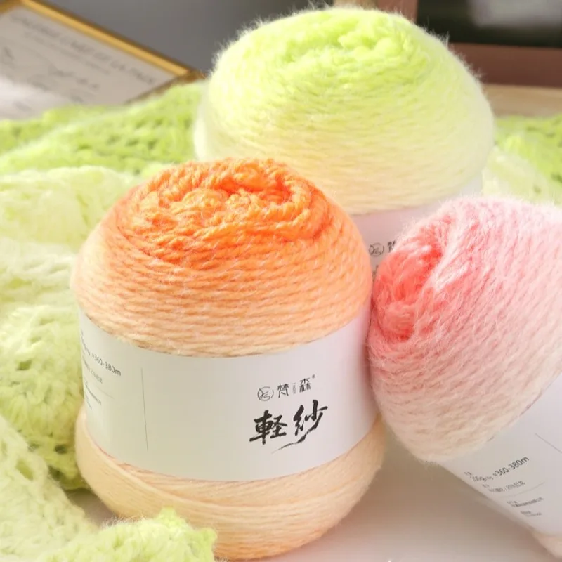 Gradient Color Cotton Yarn 4