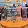 2 Liter Big Water Bottle With Straw Outdoor Sports Female Travel bottles Fitness Cup Summer Cold Water Jug with Time Marker 3