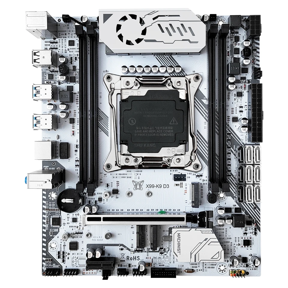 MACHINIST X99 K9-D3 Motherboard Support Xeon E5 2666 V3 /2673 V3
