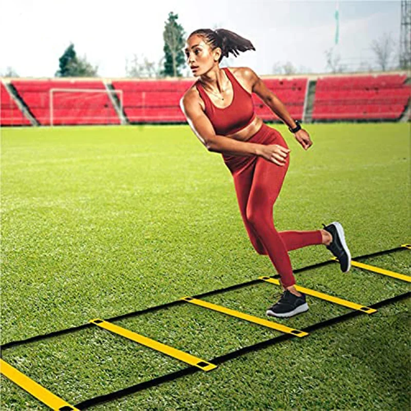 

Football Basketball Agility Training Obstacle Speed Ladder Rope Ladder Sensitive Ladder Training Ladder Equipment
