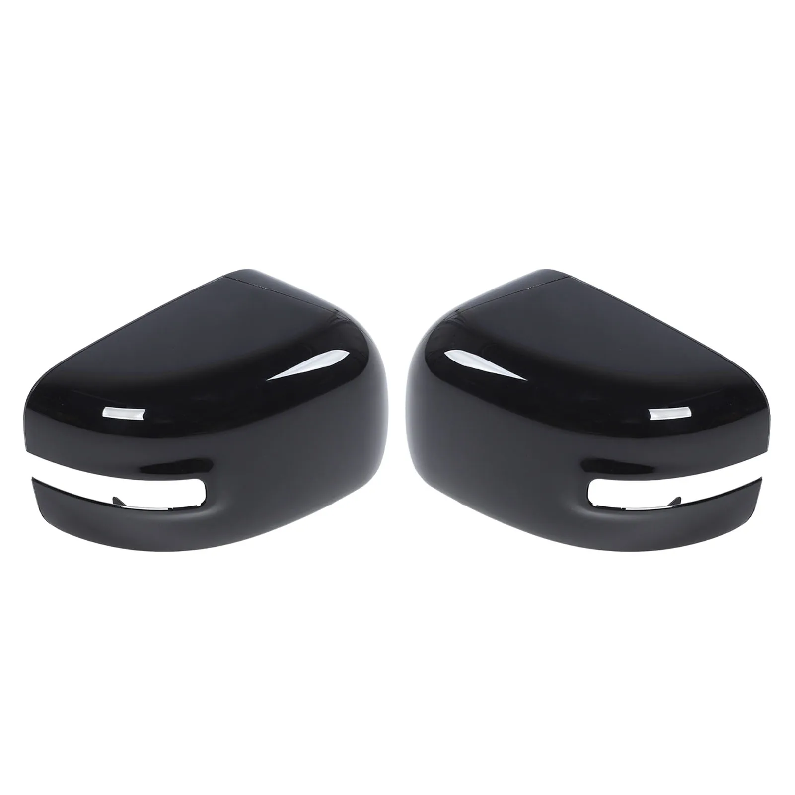 Cache Clignotant Pour Rétroviseur Droit Jeep Renegade 2015-2022 - Coque Noire Transparente, Référence 68348179AA