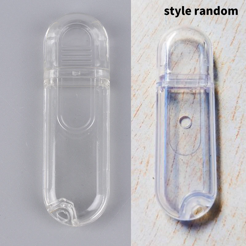 투명 USB 플래시 드라이브 케이스 DIY 및 맞춤 제작용 빈 쉘, USB 스틱 교체 또는 제작