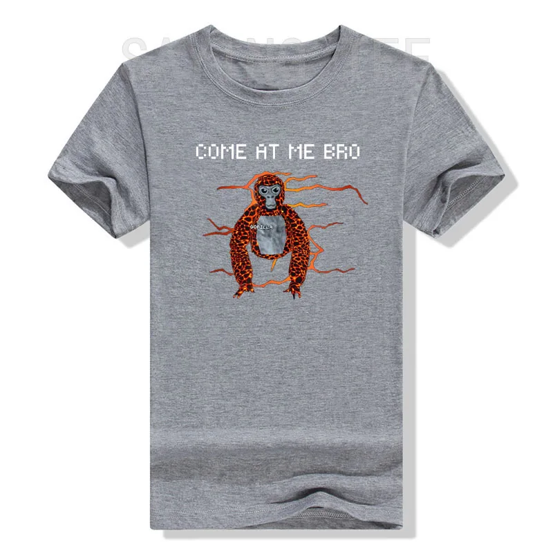 Playful Gorilla Tag VR Gamer T-Shirt - Fun Animal Print Graphic Tee for Teens and Adults
