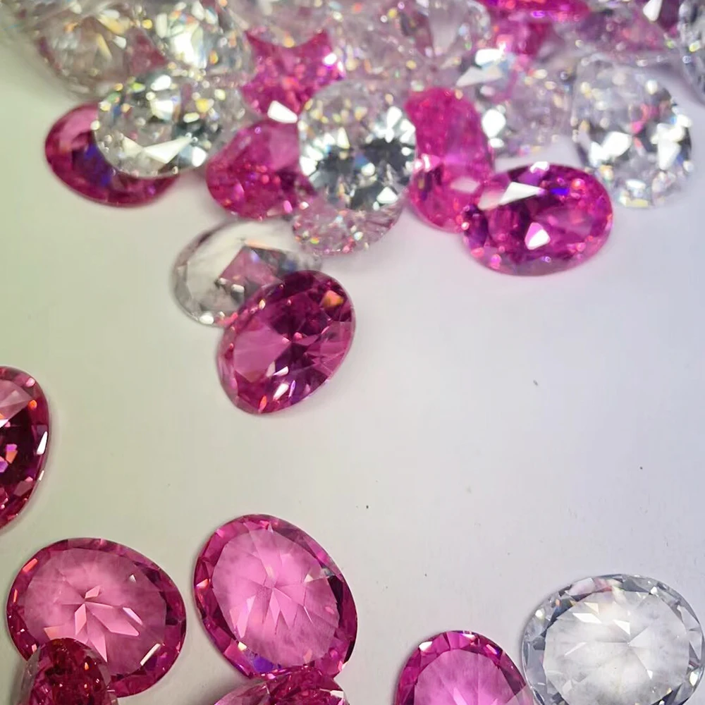 Unheated VVS Pink Zircon 15x20mm Oval Cut AAAA+ Loose Gemstone loose gemstones