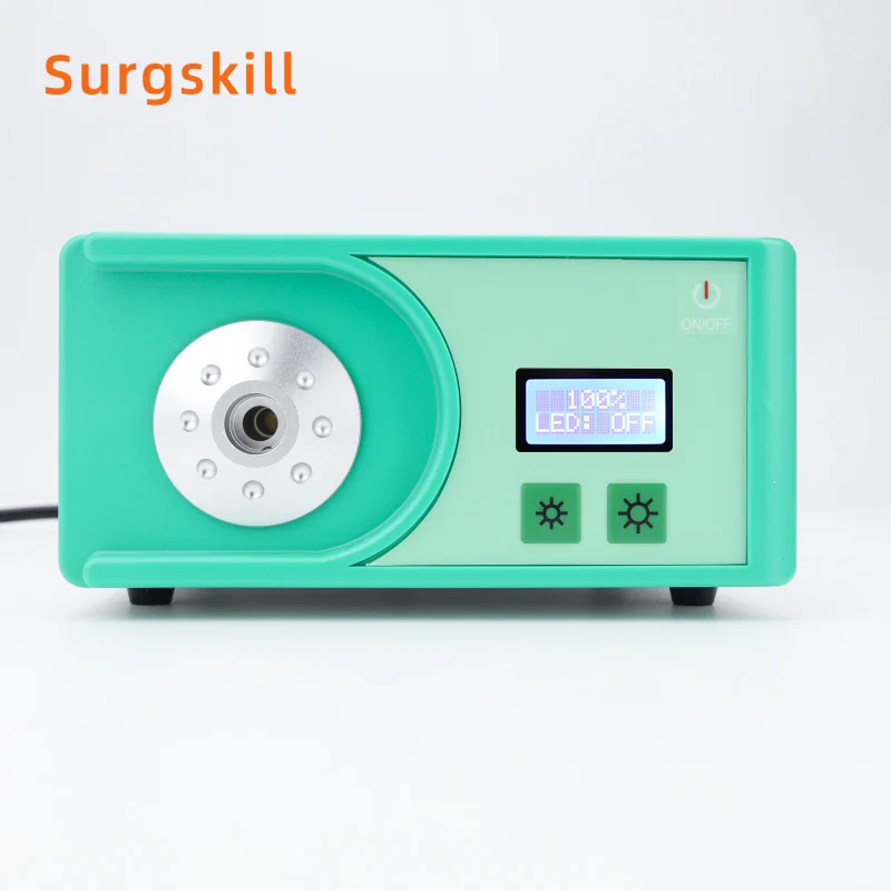 Portable 100W Medical Led Light Source For Endoscopy Surgery