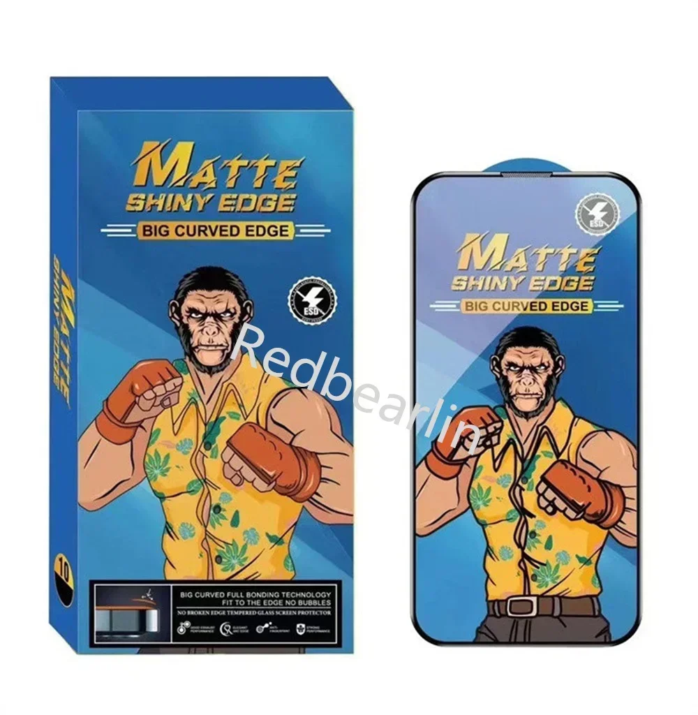 10pcs ESD ANTI-STATIC Anti Spy Matte Privacy Screen Protector Tempered Film Guard For IPhone 15 14 plus 13 12 11 Pro Max X XR XS