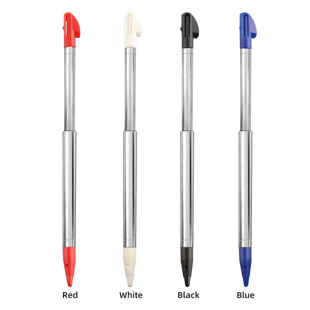 3DS XL Metal Stylus Pen Retractable Replacement Stylus Compatible Nintendo 3DS XL 4in1 Combo Touch Pen Multi Color 1 Pc stylus pen touch pen