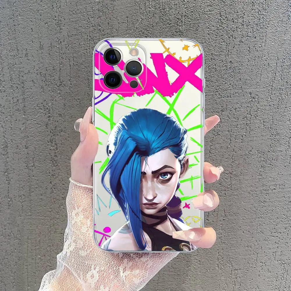 Graffiti Arcane Jinx Phone Case - Stylish Protective Cover