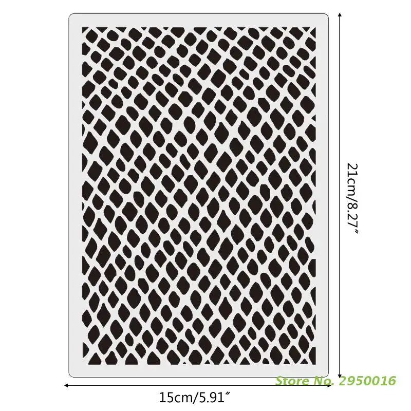 CrafTreat Herbruikbare dierenprint stencils voor het schilderen - Cheetah en Zebra Skin (Pack van 2) 6x6 Inch - Cheetah Print stencil voor taartdecoratie - Zebra, Leopard Print stencil