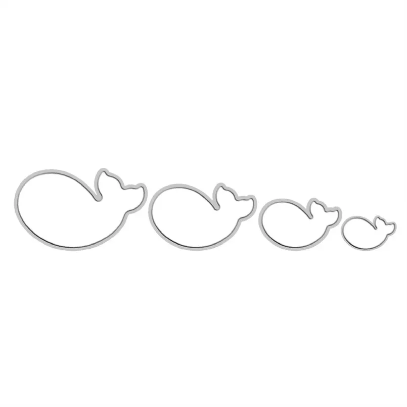 Cookie cutter baking mold four specifications cartoon sea animals plastic mold cake fondant tool sushi fruit cutter