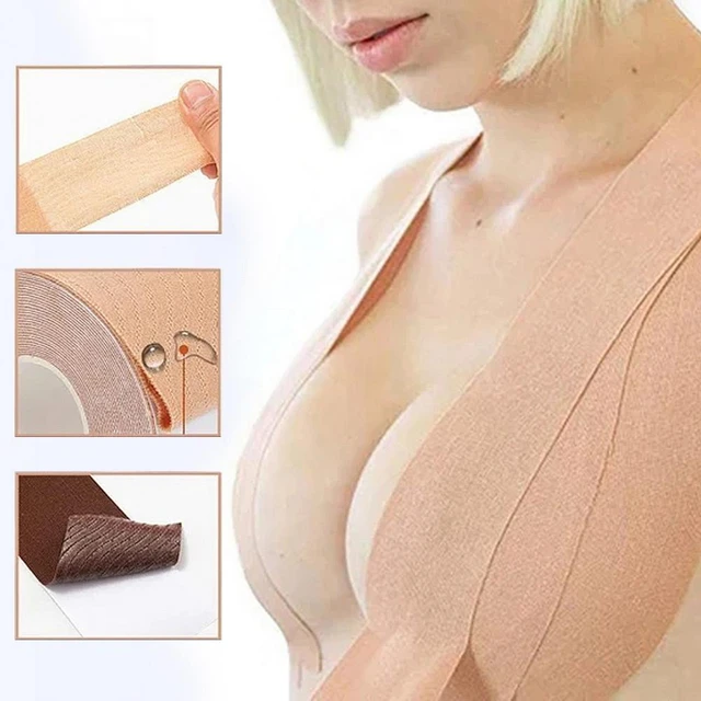 Boob Tape Boobytape DDD Breast Lift, Reusable Nipple Covers