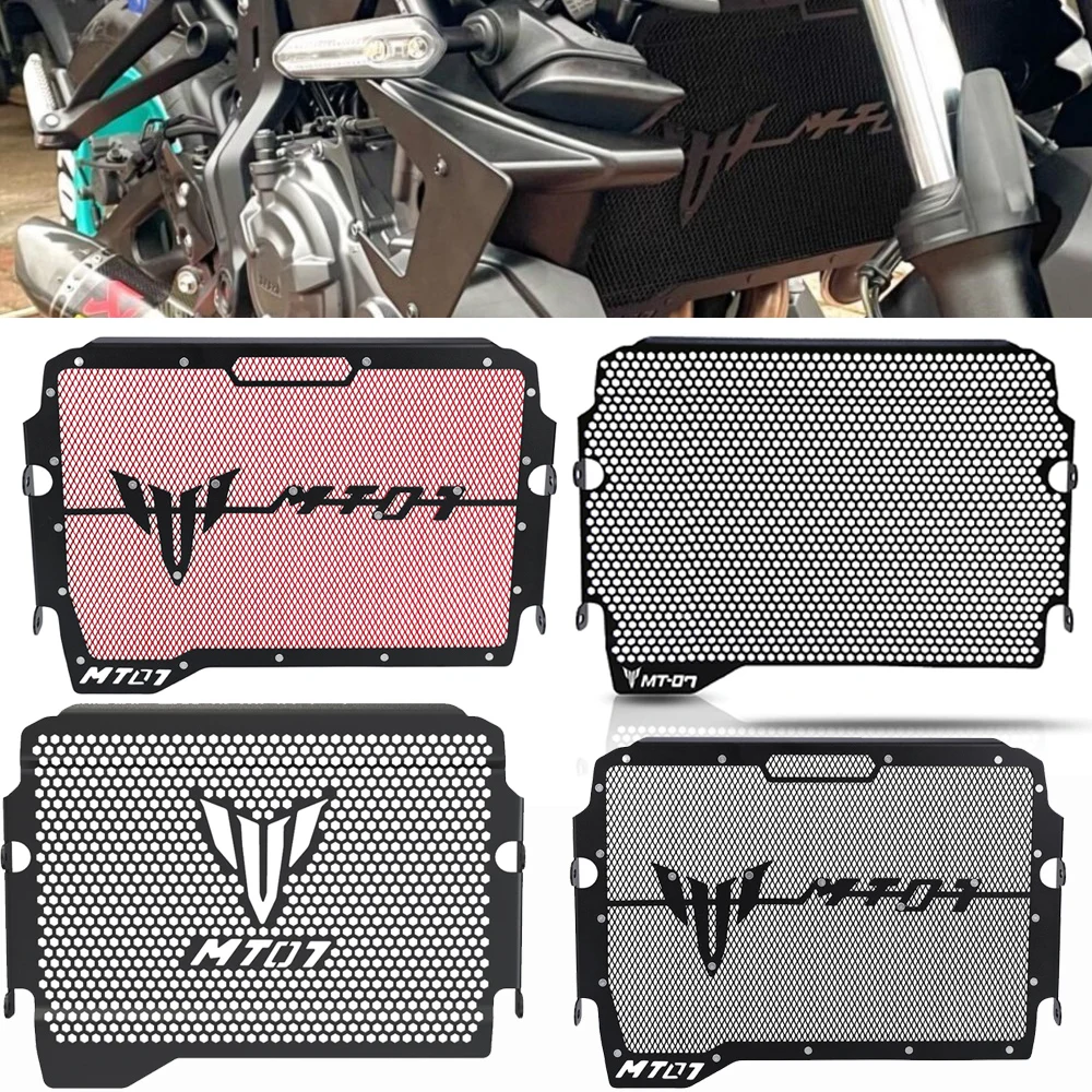 Motorcycle MT-07 FZ-07 Radiator Grille Guard Cover Protector