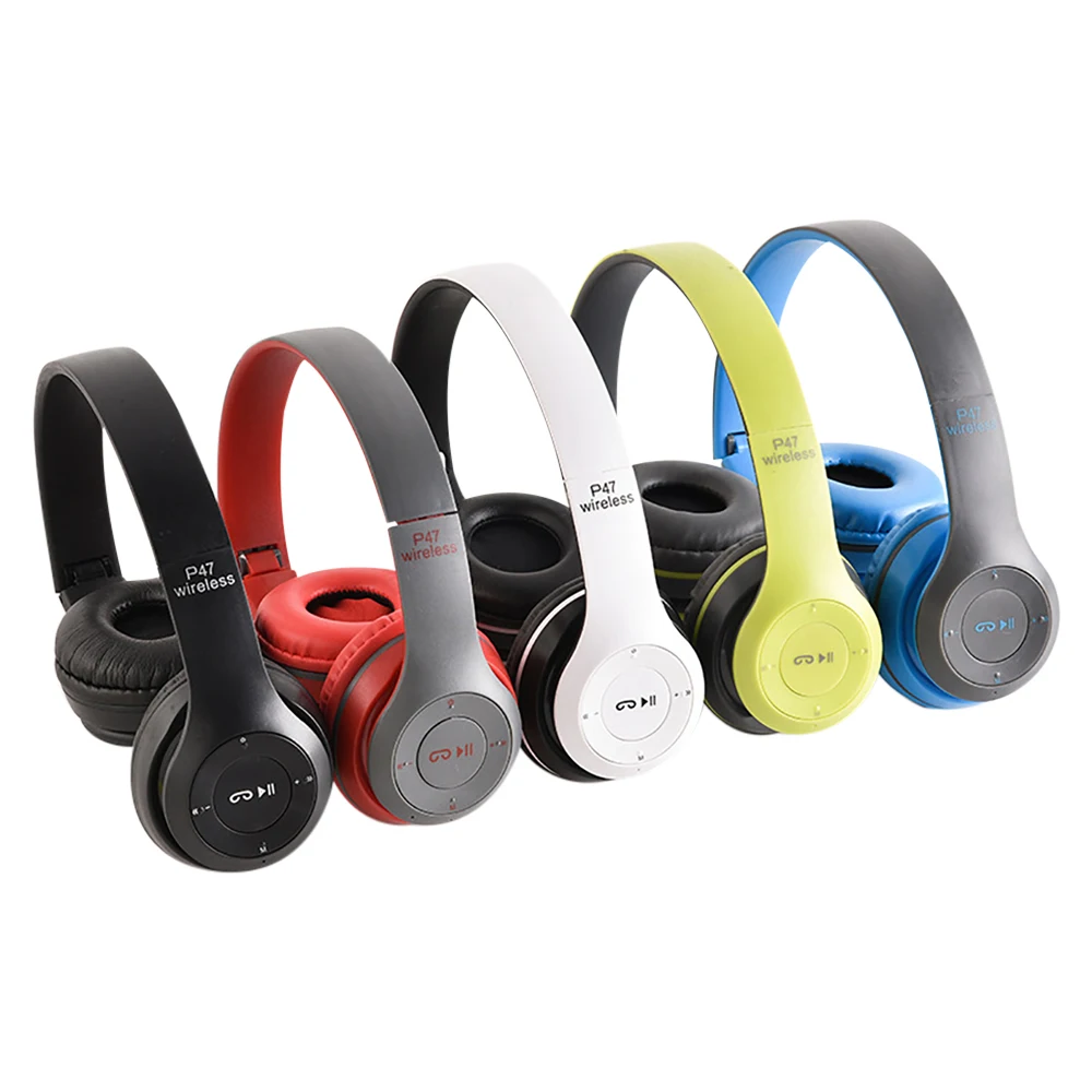 Wireless Bluetooth Over Ear Headphones Noise Reduction