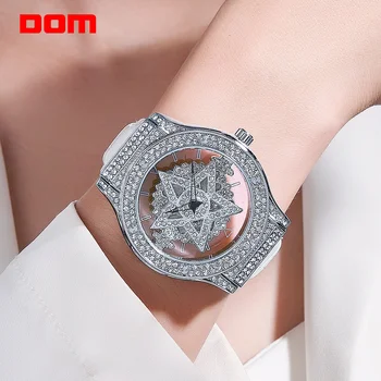 DOM 2022 New Pentagram Waterproof Women's Watch