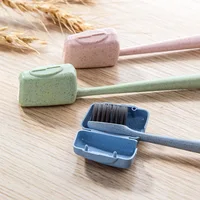1/4/5Pcs Toothbrush Head Cover Portable Travel Hike Camping Brush Cleaner Protect Teethbrush Storage Organizer Bathroom Product 2
