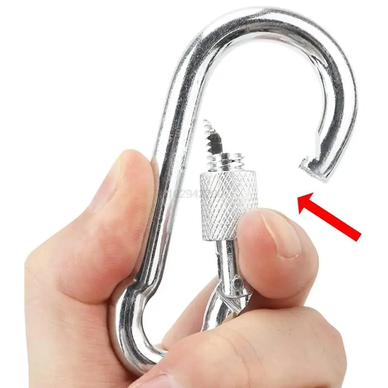 Description Picture 6 of item2Pcs Tree Swing Straps Hanging Kit with 2 Carabiners Single Bar Extension Belt Belt for Hammocks Sandbags Horizontal Bar Chair