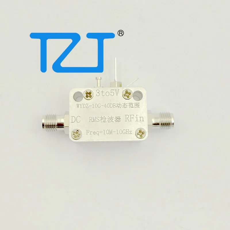 TZT WYDZ-10G-40DB 0.01-10GHz RMS 유효값 전력 감지기 모듈 완전 차폐 쉘이 있는 빠른 응답 RF 전력 감지기
