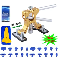New Adjustable Car Dent Puller Dent Remover Auto Body Sheet Metal Suction Cup Paintless Repair Tools Kit Auto Dent Removal Tools