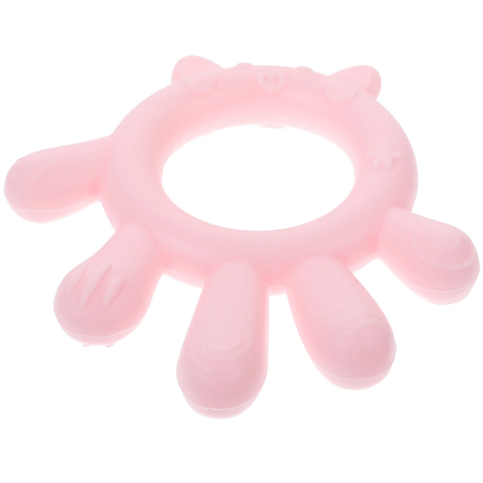 

Baby Teether Babtism Gifts for Silicone Teething Toy Toddler Remote Food Grade Infant Teethers