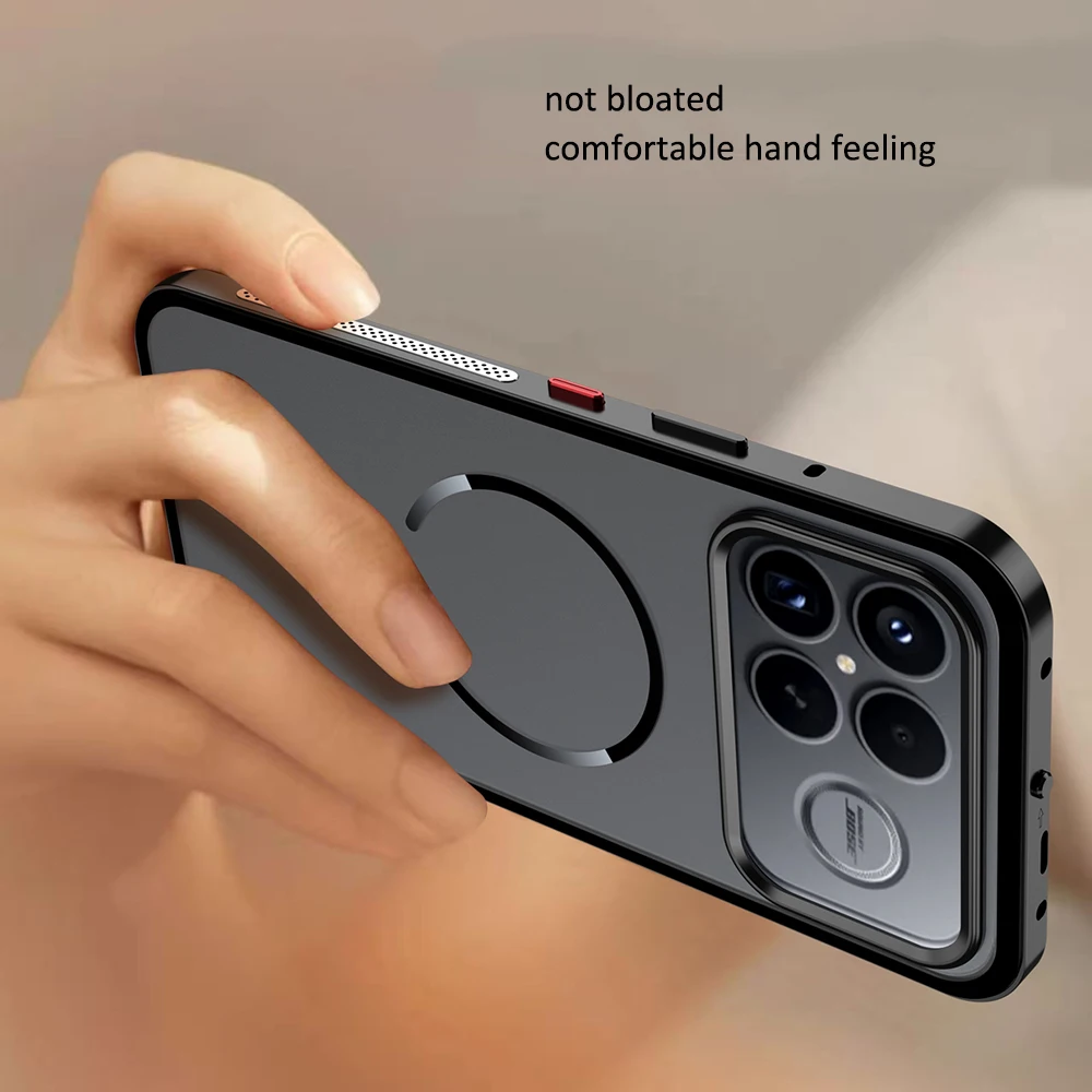 Aluminium Alloy Metal Frame Bumper + Acrylic Back Protector Case