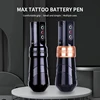 YILONG MAX Tattoo Machine Cartridge Pen 2400mAh Batteries Coreless Motor Lithium Battery Pen Machine For Tattoo Artists Body Kit 5