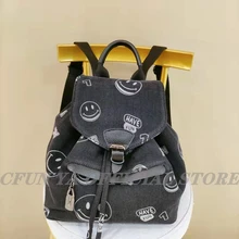

CFUN YA Luxury 2022 Fashion Women Backpack Quality Denim Backpacks for Teenage Girls Female School Shoulder Bag Bagpack mochila