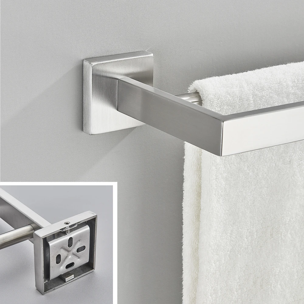 Black Bathroom Hardware Stainless Steel Towel Rack etc