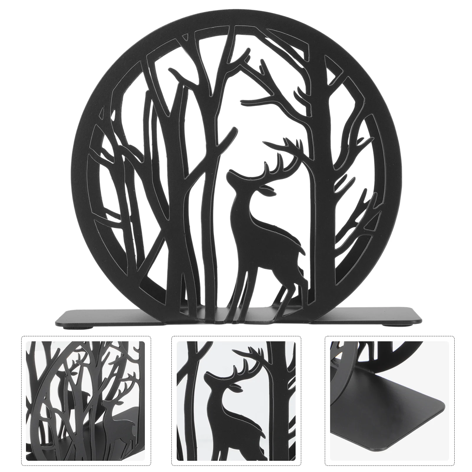 

Table Napkin Holder Tissues Holder Hollow Elk Tree Tissue Stand Home Tissue Storage Stand