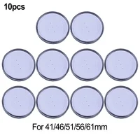 10pcs 70mm Transparent Plastic Coin Capsules With  Gasket Coin Collecting Box Case For Coins Medal Storage Capsules Coin Holder 1