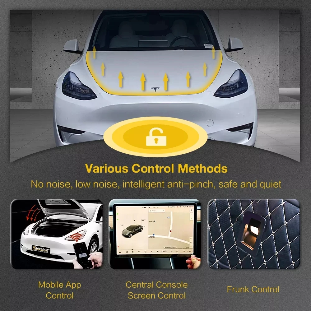 Power frunk online model x