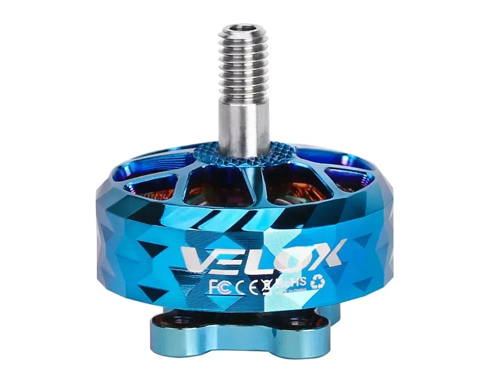 T-Motor VELOX VELOCE V2306.5 V2 Brushless Motor - 1950KV/2550KV, 4mm Titanium Shaft for 4-5in FPV Racing & Freestyle Drones thumbnail 3