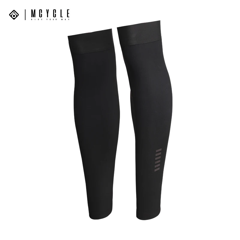 MCYCLE MP018 Winter Fleece Compression Leg Covers Unisex Cycling Arm Sleeves