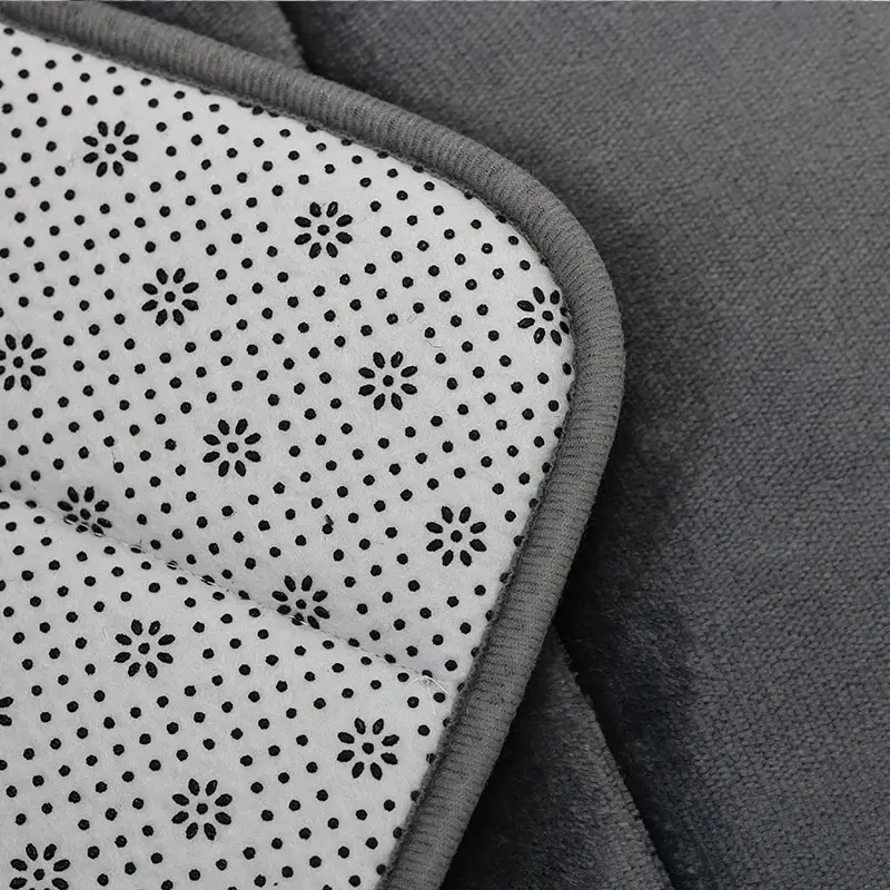 Bathroom Coral Velvet Anti-skid Mat,Quick Water Absorption,Dry Machine Washing,Toilet Mat,SoftComfortable, Easy Mat Bathroom Use BEST SELLERS