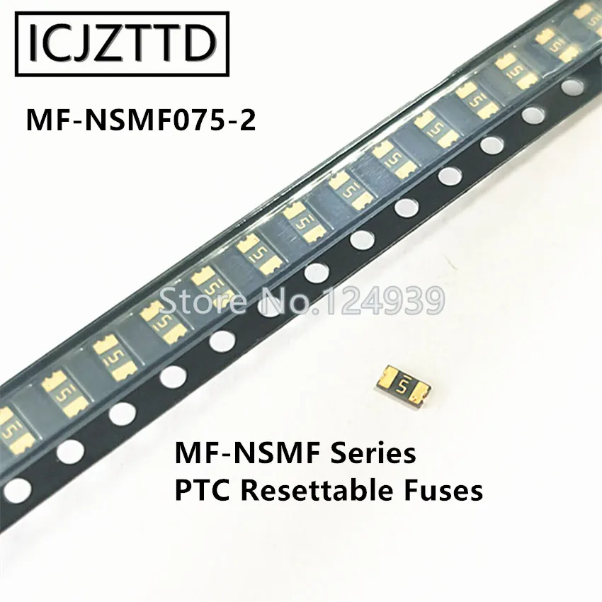 100PCS FUSE MF-NSMF075-2 1206 PTC Resettable Fuses MF-NSMF MF-NSMF012-2 MF-NSMF020-2 MF-NSMF035-2 MF-NSMF050-2 MF-NSMF110-2 1.1A