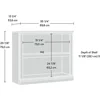 Sauder Miscellaneous Storage 2-Shelf Bookcase/ book shelf, Select Cherry finish 4