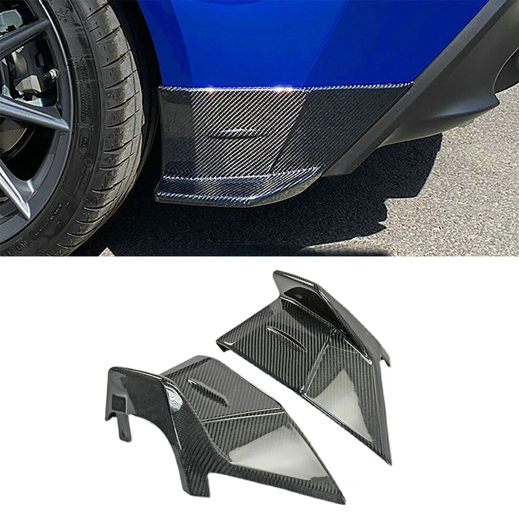 

2 шт., декоративные боковые бамперы из углеродного волокна для Toyota GT86 Subaru BRZ 2022-2023
