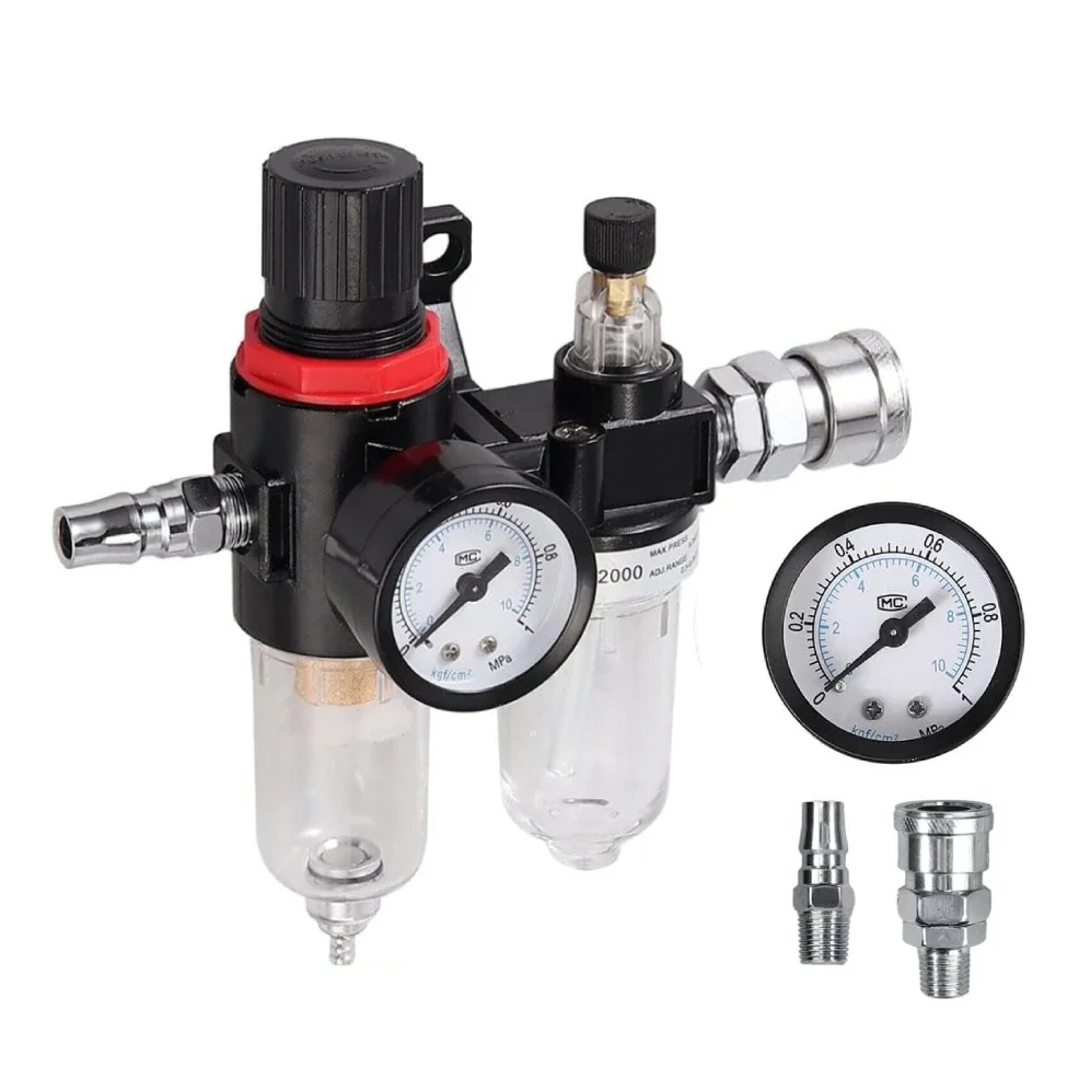 Air filters AFR-2000 Pneumatic Filter Air Treatment Unit Pressure Regulator Compressor Reducing Valve Oil Water Separation Gauge