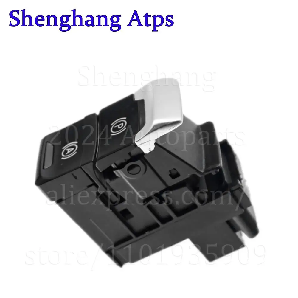 Car Handbrake Button Electronic Parking Brake Control Switch Handbrake Lever For Audi A4 A5 Q5 S5 2008-8K1927225C 8K1 927 225 C 8K1927225