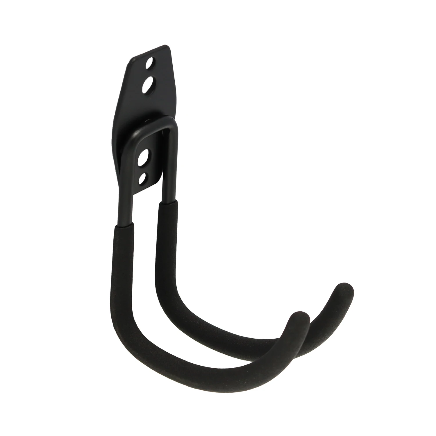 Heavy Duty Wall Mount Garage and Garden Tool Organizer with Anti-Slip Metal Hooks