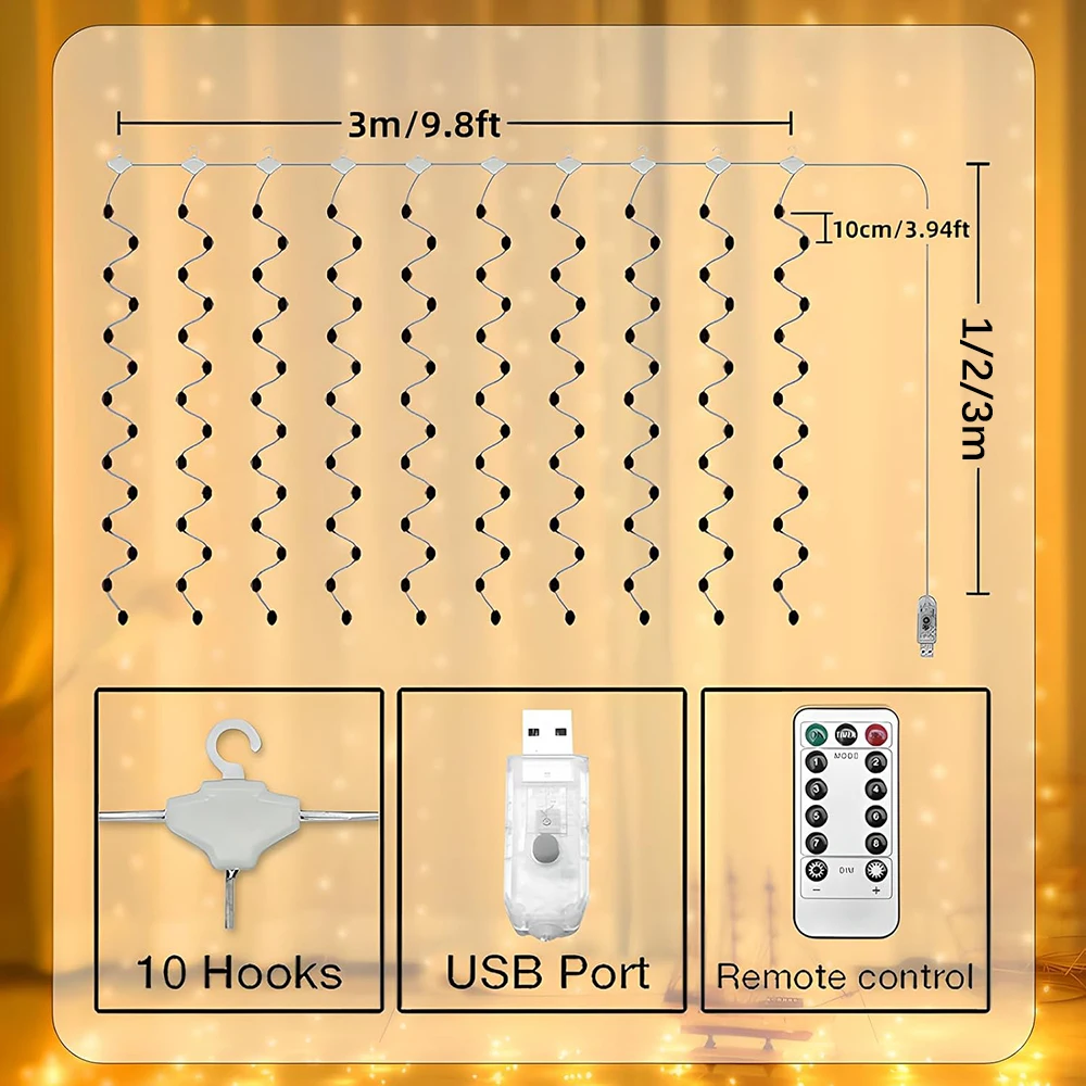 Рисунок 6 - Гирлянда-занавеска