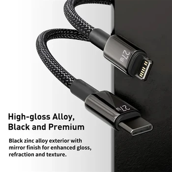 For Apple PD 27W USB C Charger Cable For iPhone 14 13 12 11 Pro Max Mini X XS XR 7 8 Plus Fast Charging Type C Cable Accessories 5
