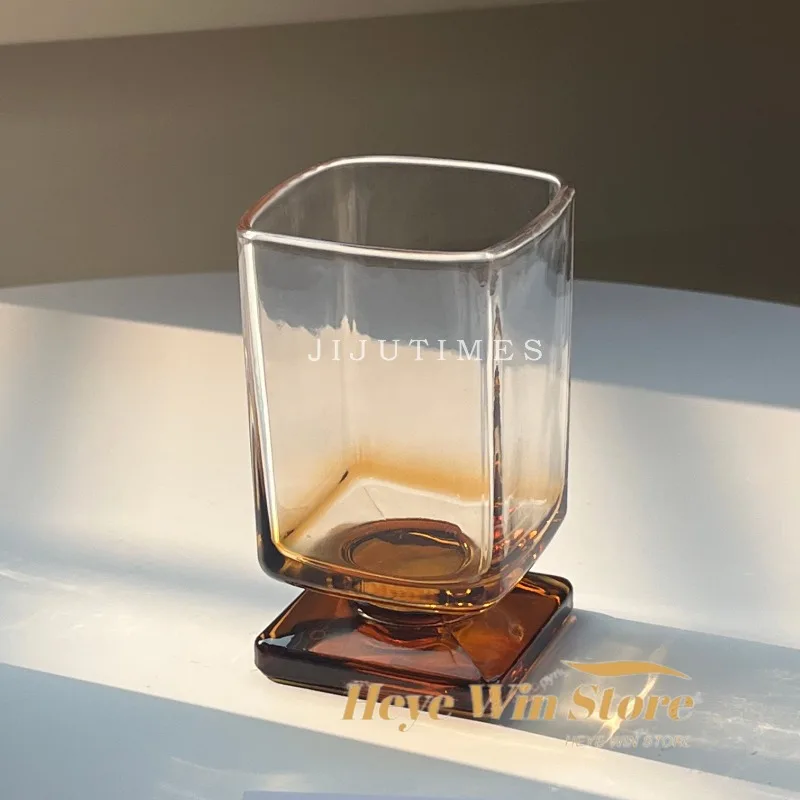 Gradient Square Whiskey Glass 5