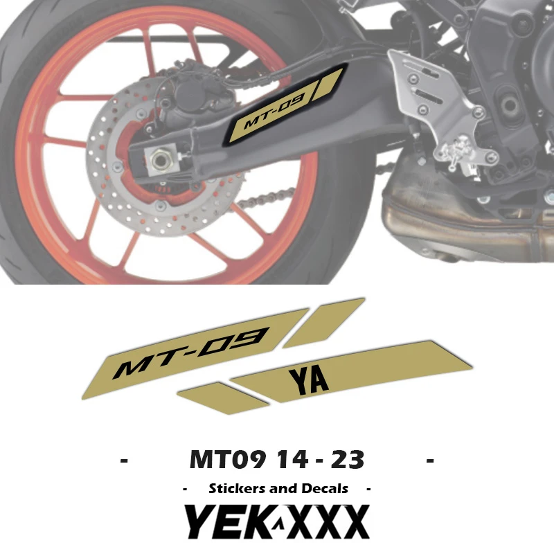 YAMAHA MT-09 MT-09SP  Į  ƼĿ Ʈ, MT09 14-23  ƼĿ, 2014-2023 21 22 23 