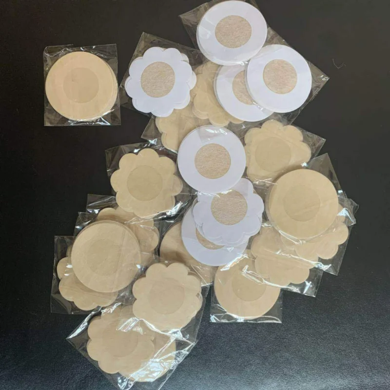 Silicone Nipple Cover Reusable Women Breast Petals Invisible Bra Pasties Adhesive Bra Pads Sticker Patch With Box