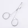 Hot Curved Nail Trimmer Tool Ear Facial Trimmers Stainless Steel Beauty Tool Nose Hair Scissors 4