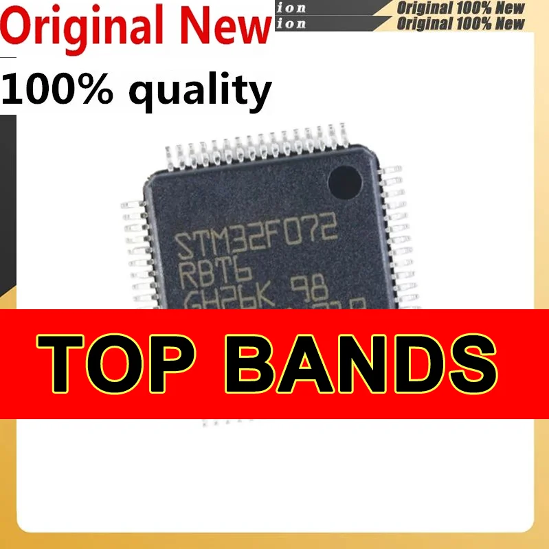 

Новинка, оригинальный чипсет IC STM32F072RBT6 STM32F072, 10 шт./партия